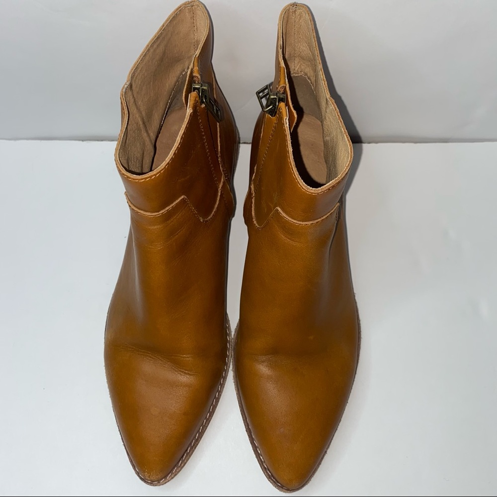 Madewell The Charley Western Bootie in Leather K5307 - Picture 3 of 11